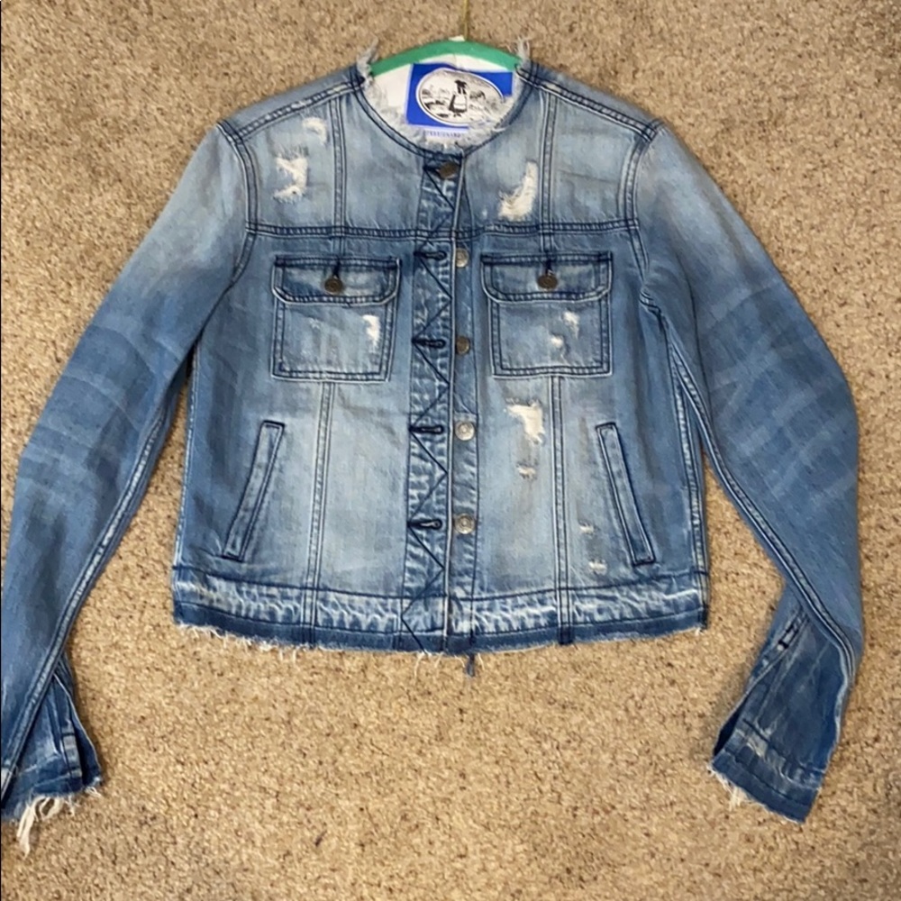 Hidden jean jacket